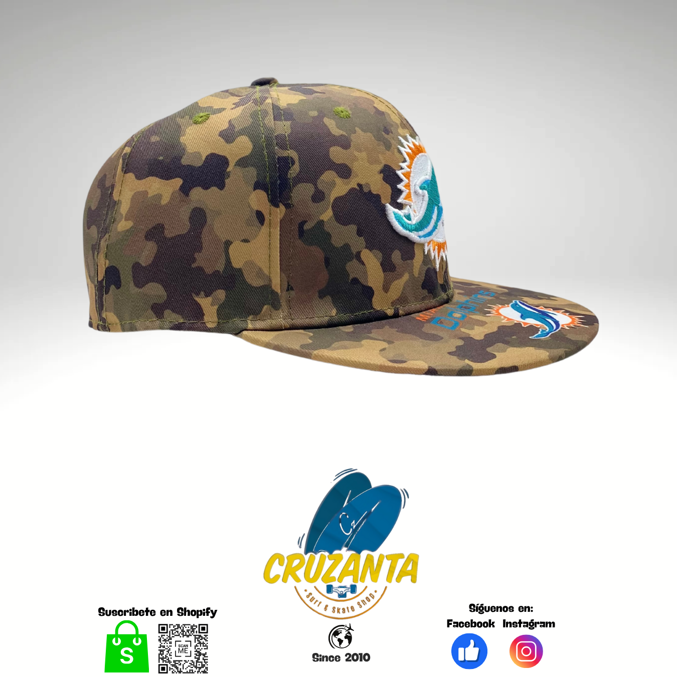 GORRA MIAMI DELFINES