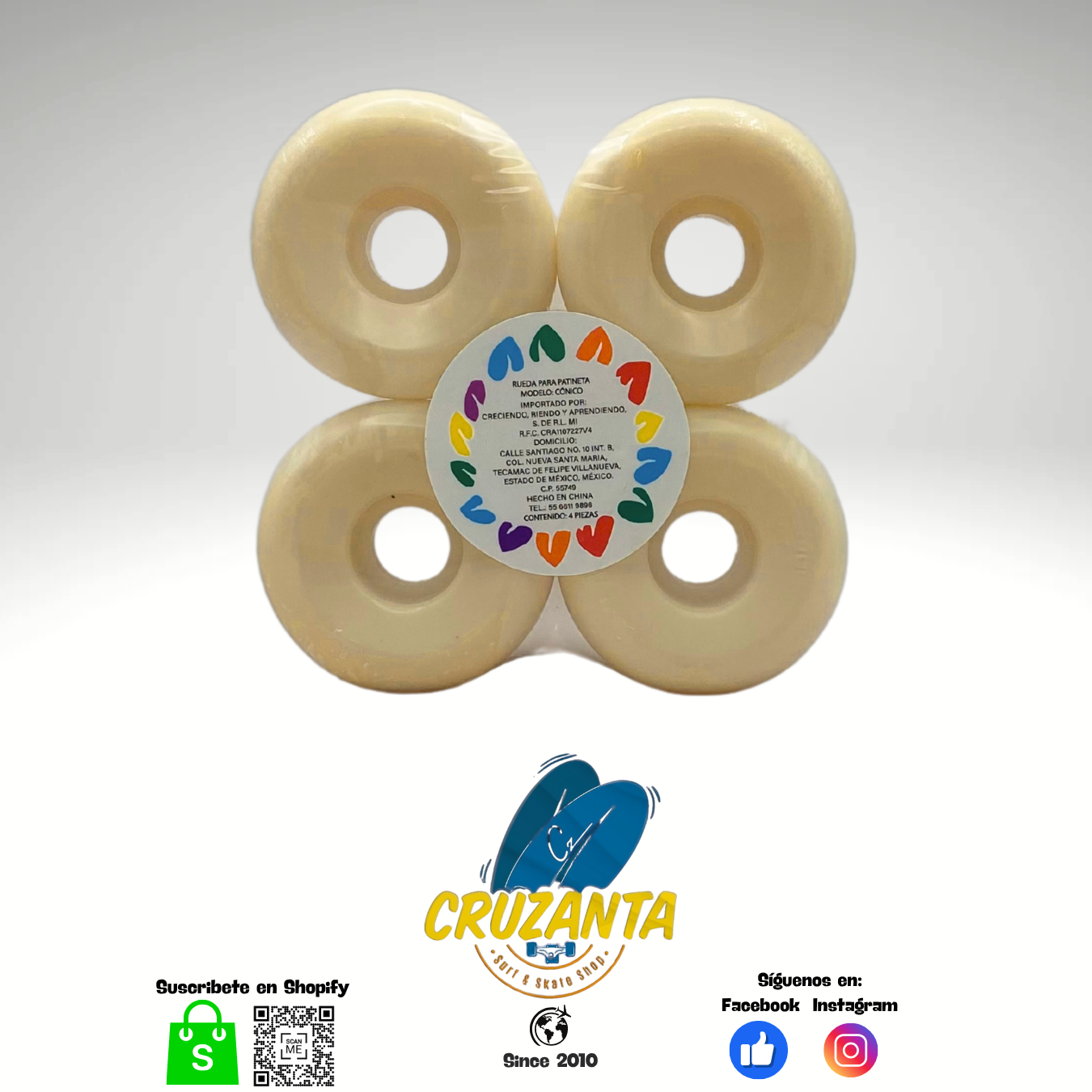 LLANTAS CONICO SKATE