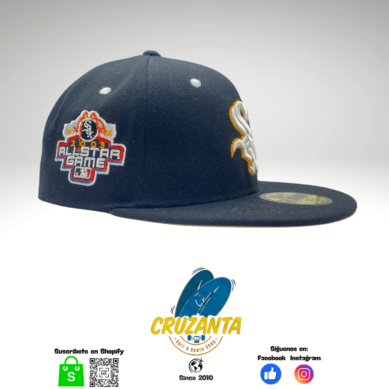 GORRA CHICAGO WHITE SOX