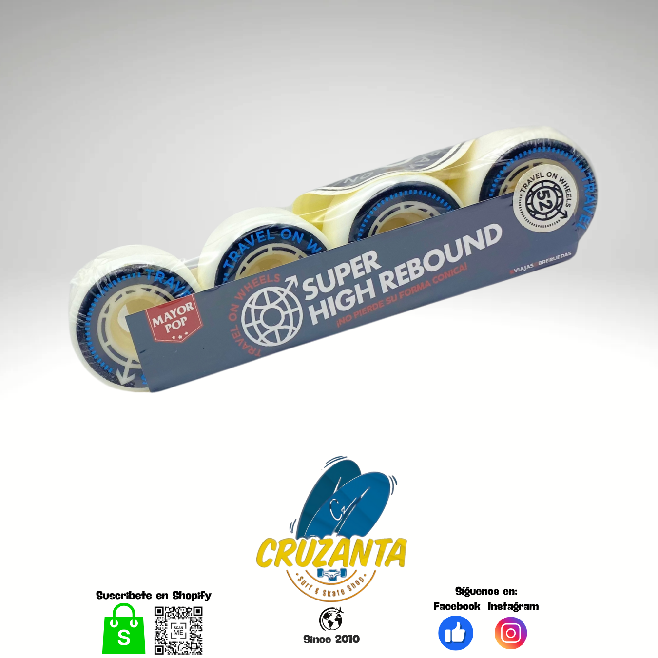 LLANTAS SUPER HIGH REBOUND SKATE