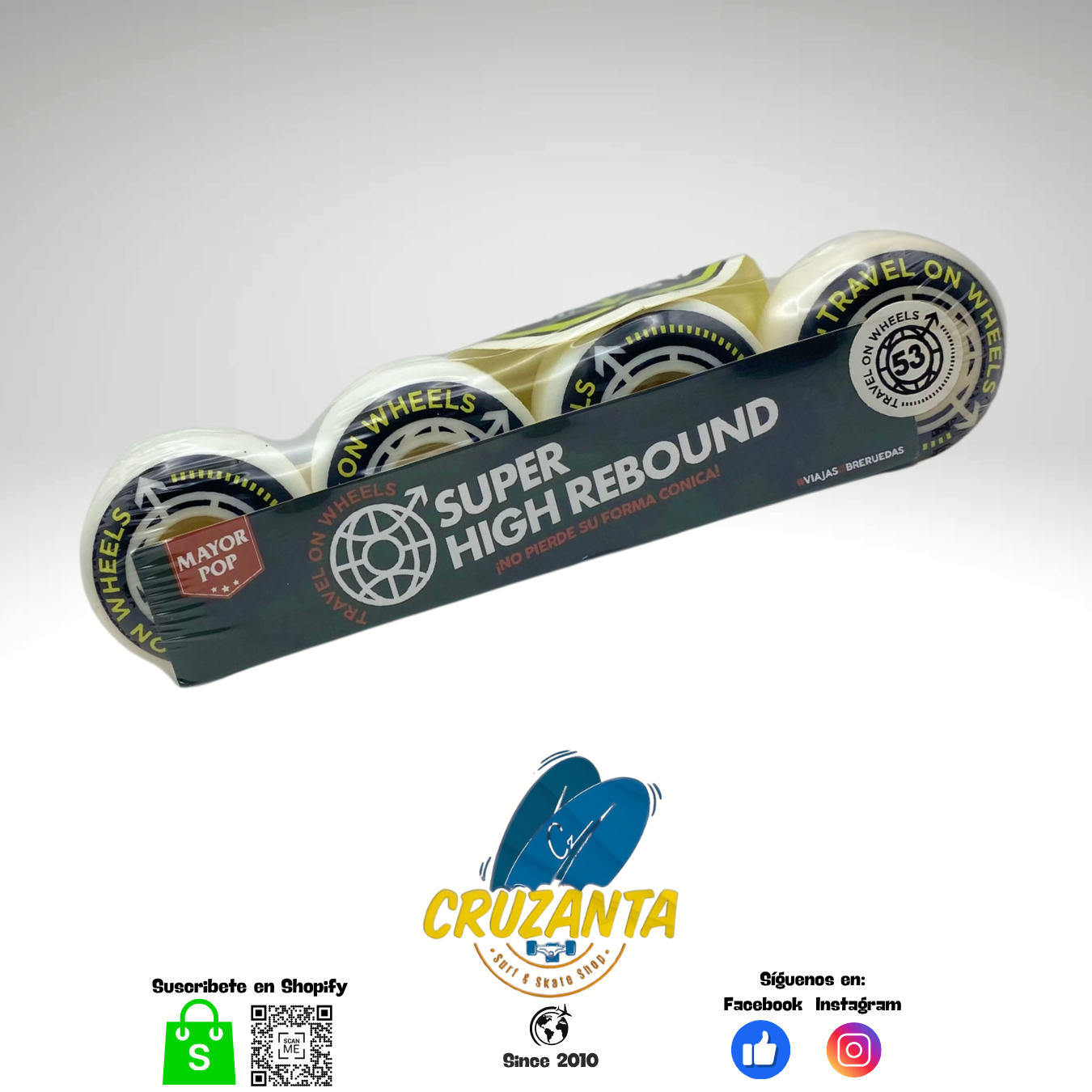 LLANTAS SUPER HIGH REBOUND SKATE