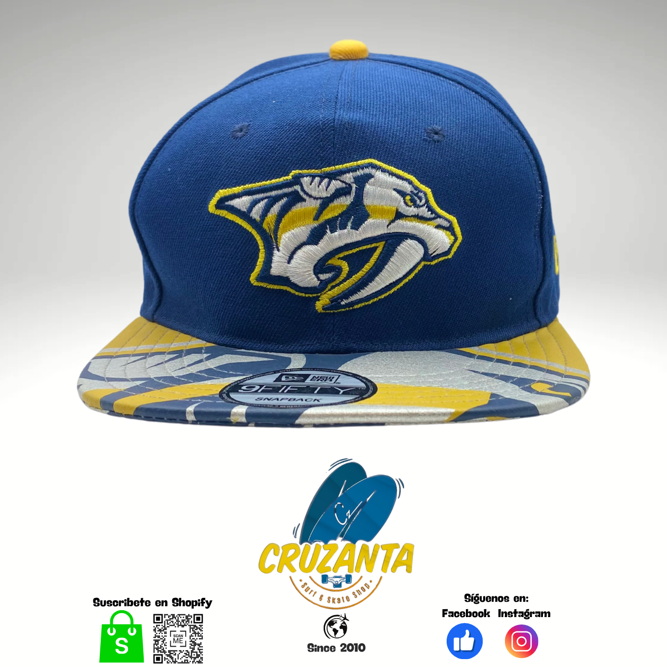 GORRA NASHVILLE PREDADORS