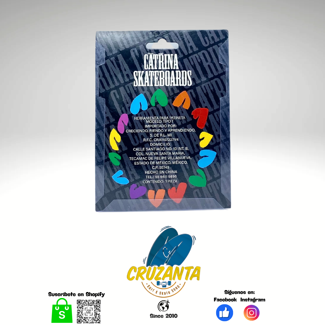 HERRAMIENTA T PARA SKATE CATRINA