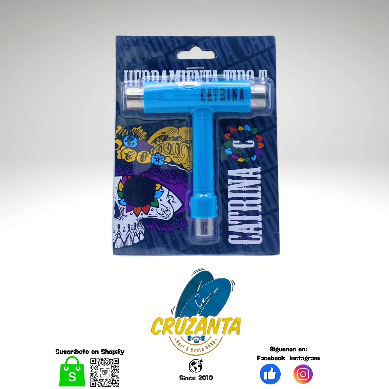 HERRAMIENTA T PARA SKATE CATRINA